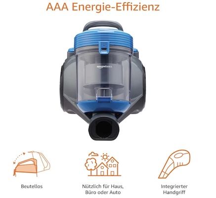 💨 Amazon Basics beutelloser Staubsauger mit 2L für 49,49€ (statt 71€) 💨 Amazon Basics beutelloser Staubsauger mit 2L für 49,49€ (statt 71€)