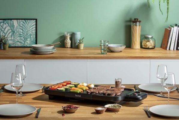 🍖 Tefal Plancha Booster Tischgrill mit 2200 W für 69,89€ (statt 90€)
