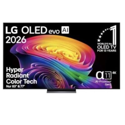 📺 LG OLED65C6ELB – 65″ 4K OLED evo AI TV für 2.199€ (statt 3.269€)