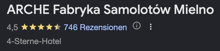 🇵🇱 Polen: 2 ÜN im Hotel ARCHE Fabryka Samolotów ab 97€ p.P.