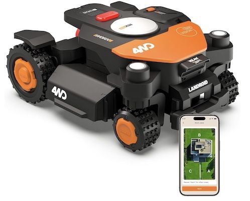 🏡 WORX WR342E 4WD Landroid Vision Cloud Mähroboter für 1.999€ (statt 2.399€)