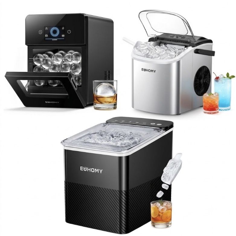 🥵🧊☺️ Amazon: Eiswürfelmaschinen im Big Sale z.B. Eisball-Maschine für 272€ (statt 320€)