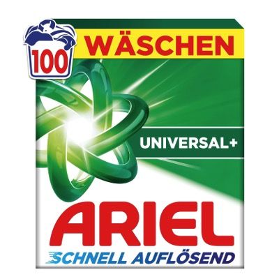 🏠 ARIEL Vollwaschmittel Pulver Universal+ mit 100 WL für 19,99€ (statt 26€) 🧨 20 Cent/WL