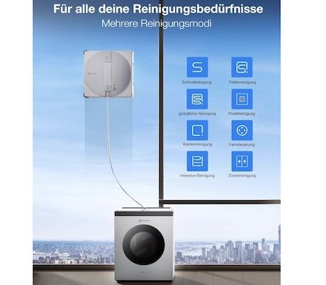 🪟 ECOVACS WINBOT W3 OMNI Fensterputzroboter für 535€ (statt 600€) 🪟 ECOVACS WINBOT W3 OMNI Fensterputzroboter für 535€ (statt 600€)