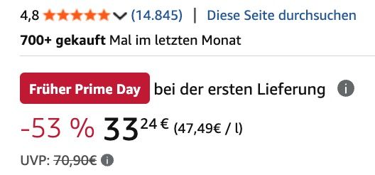 đ„ Lagavulin 8 Jahre Single Malt Scotch Whisky đ„ fĂŒr 33,24⏠(statt 45âŹ) đ„ Lagavulin 8 Jahre Single Malt Scotch Whisky đ„ fĂŒr 33,24⏠(statt 45âŹ)