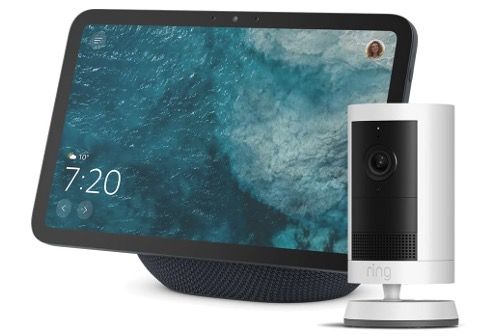 🏠 Echo Show 8 & Ring Außenkamera Plus ➡️ für 159,99€ (statt 246€)