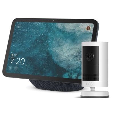 🏠 Echo Show 8 & Ring Außenkamera Plus ➡️ für 159,99€ (statt 223€)