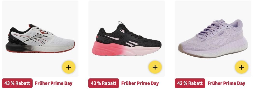 🔝👟 Amazon: Reebok im frühen Prime Day Sale z.B. Relora Sneaker für 33€ (statt 41€) 🔝👟 Amazon: Reebok im frühen Prime Day Sale z.B. Relora Sneaker für 33€ (statt 41€)
