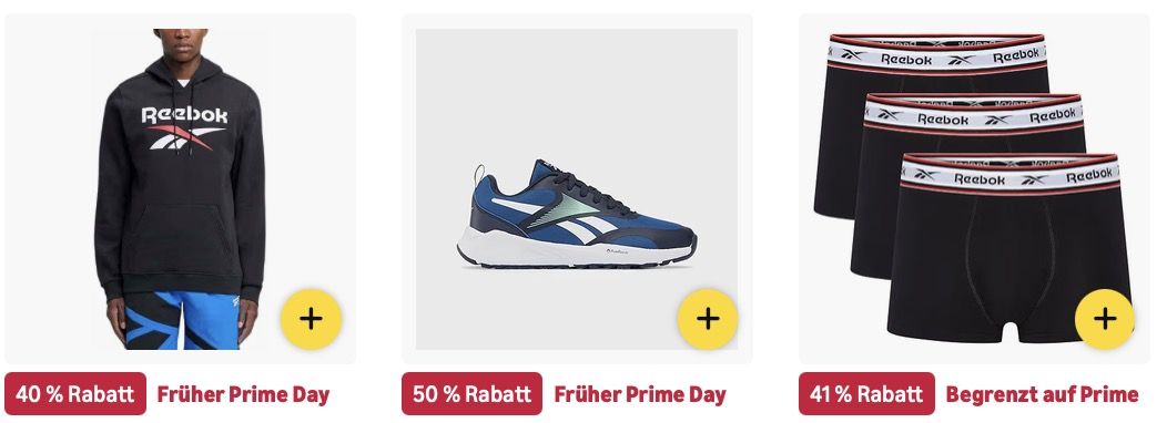🔝👟 Amazon: Reebok im frühen Prime Day Sale z.B. Relora Sneaker für 33€ (statt 41€) 🔝👟 Amazon: Reebok im frühen Prime Day Sale z.B. Relora Sneaker für 33€ (statt 41€)