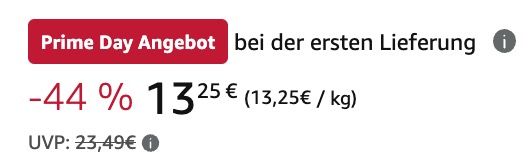 ☕️ 1 kg Lavazza Qualita Rossa (Intensität 5/10) ab 13,25€ (statt 22€)