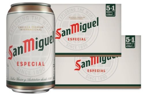 Bier Knaller! 🍺 12er Pack San Miguel je 330ml für 5,31 (statt 11€) 🧨 nur 0,44€ pro Bier
