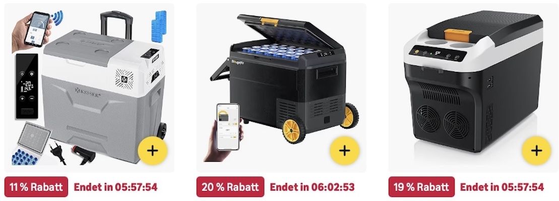 🚐 Amazon: Kühlboxen im Prime Day Sale z.B. 40L VEVOR Autokühlschrank für 136€ (statt 186€) 🚐 Amazon: Kühlboxen im Prime Day Sale z.B. 40L VEVOR Autokühlschrank für 136€ (statt 186€)