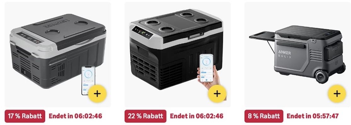 🚐 Amazon: Kühlboxen im Prime Day Sale z.B. 40L VEVOR Autokühlschrank für 136€ (statt 186€) 🚐 Amazon: Kühlboxen im Prime Day Sale z.B. 40L VEVOR Autokühlschrank für 136€ (statt 186€)