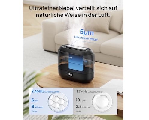 Dreo Smart Luftbefeuchter für 45,95€ (statt 55€)