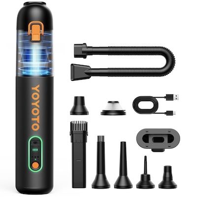 yoyoto 4-in-1 Akku-Autostaubsauger für 39,89€ (statt 57€)