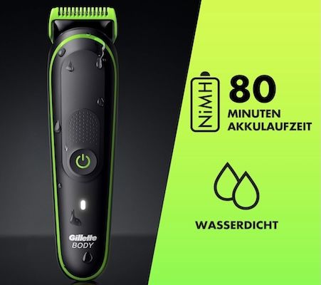 🪒 GilletteLabs i3 Body + Intimate Trimmer für 38,19€ (statt 44€)