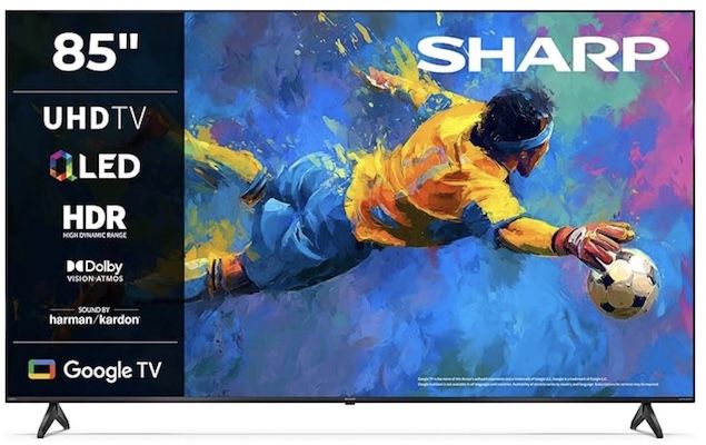 📺 Sharp 85HP5765E – 85 4K UHD QLED Smart TV für 799,99€ (statt 900€)