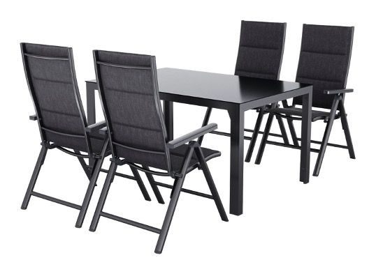 🏡 LIVARNO Alu Premium Set Toronto mit Tisch & 4 Klappsesseln ➡️ für 236,25 (statt 360€)