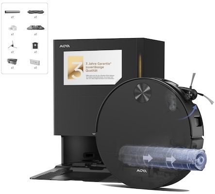 💦 Mova S70 Roller Saug  und Wischroboter für 499€ (statt 600€)