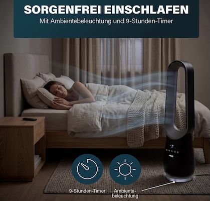 🌬️ Princess Ventilator ohne Blätter für 92,99€ (statt 108€)