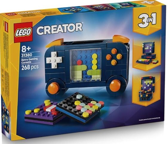 🕹️ LEGO 31380 Creator 3 in 1 Set Retro Spielkonsole für 14,49€ (statt 18€)
