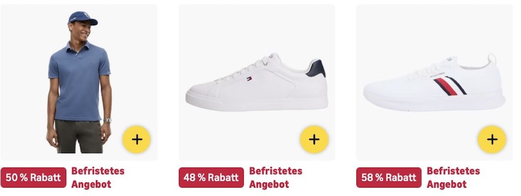 🤯🔝 Amazon: Tommy Hilfiger Megasale z.B. Premium Court Sneaker für 57€ (statt 85€)