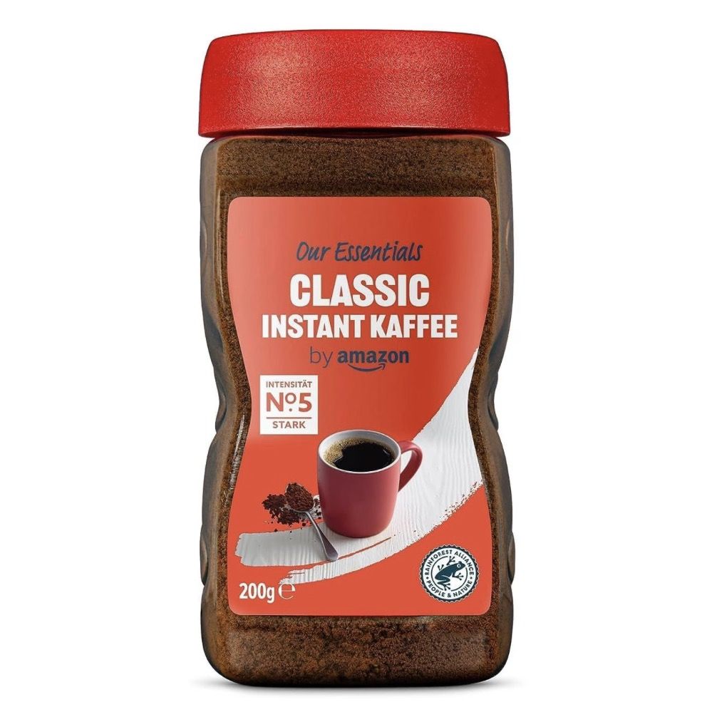 ☕️ 4 x 200g by Amazon Classic Instant Kaffee ab 17,57€ (statt 22€)