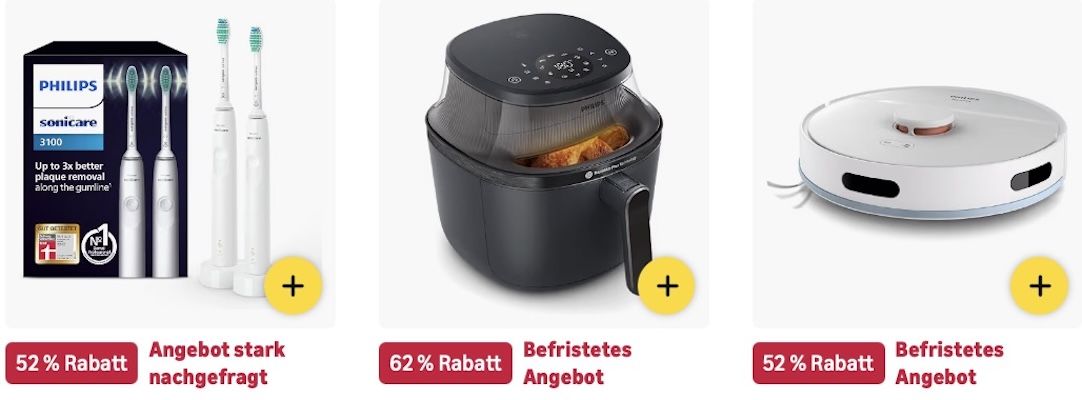 🥪🍗🍻 Amazon: Philips Megasale mit bis zu -62% z.B. Airfryer mit Kochfenster für 80€ (statt 90€) 🥪🍗🍻 Amazon: Philips Megasale mit bis zu 62% z.B. Airfryer mit Kochfenster für 80€ (statt 90€)