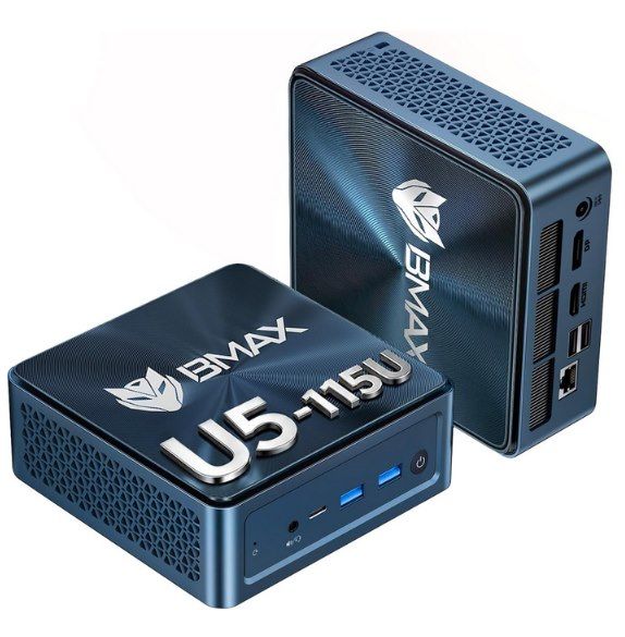 🖥️ BMAX AI Mini PC B11 Pro mit Intel Core Ultra 5, 16GB LPDDR5 & 512GB für 472,99€ (statt 570€