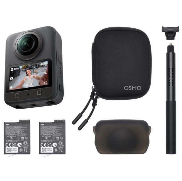 📸 DJI Osmo 360 Essential Combo 8K 360° Actioncam für 385€ (statt 539€)