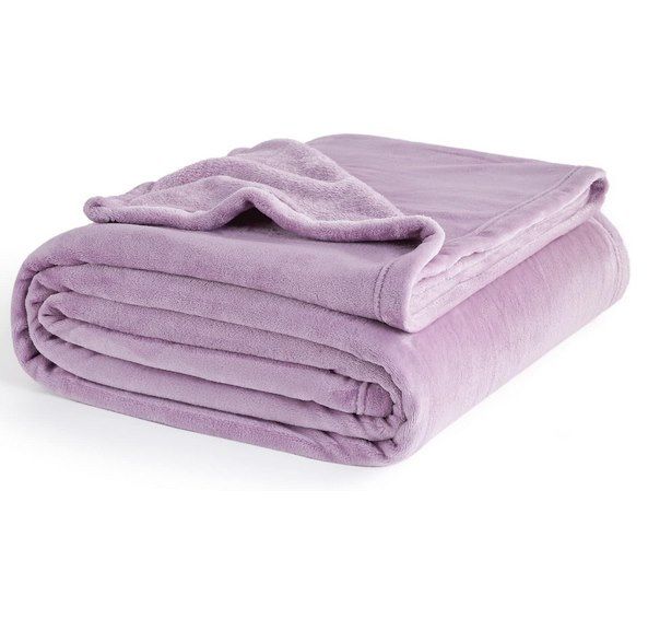🥱 BEDSURE XXL Kuscheldecke / Fleecedecke in Lila & 230 x 270 für 14,73€ (statt 30€)