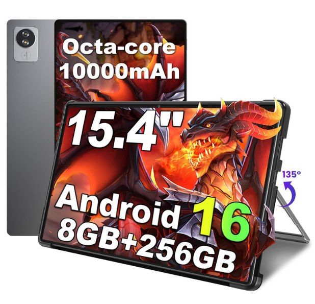 📱 Jumper Z3 – 15,4 Zoll Tablet mit 8/256GB & 10.000mAh für 299,99€ (statt 360€)