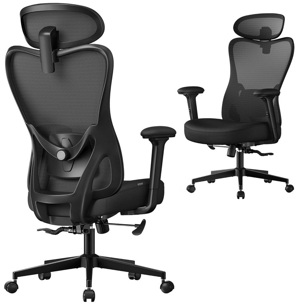 💺 SONGMICS Gamingstuhl mit verstellbarer Kopfstütze für 74,99€ (statt 100€)
