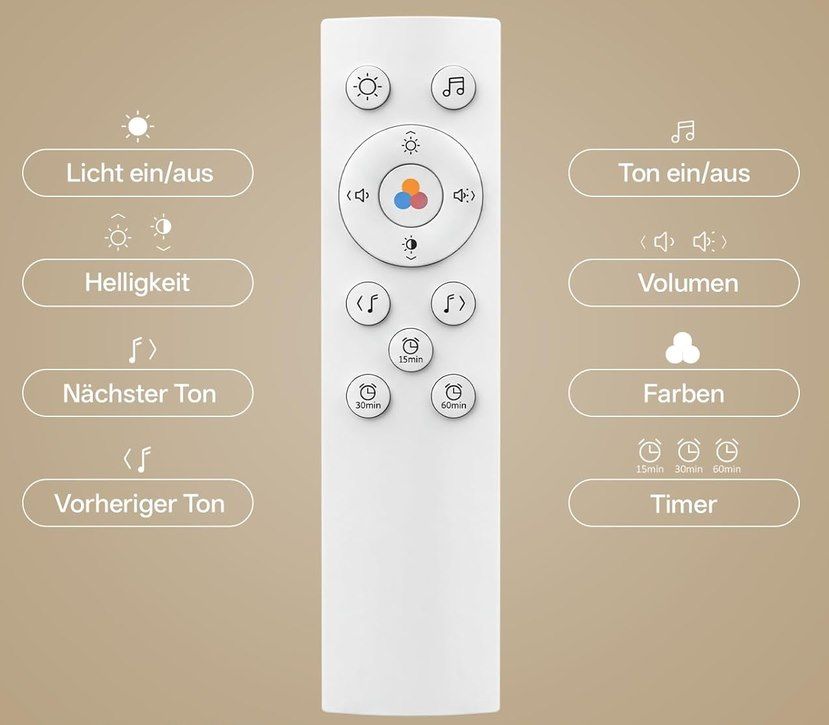 🌜 hotmoon Lullight Classic Nachtlicht mit 27 Klängen für 12,99€ (statt 26€)
