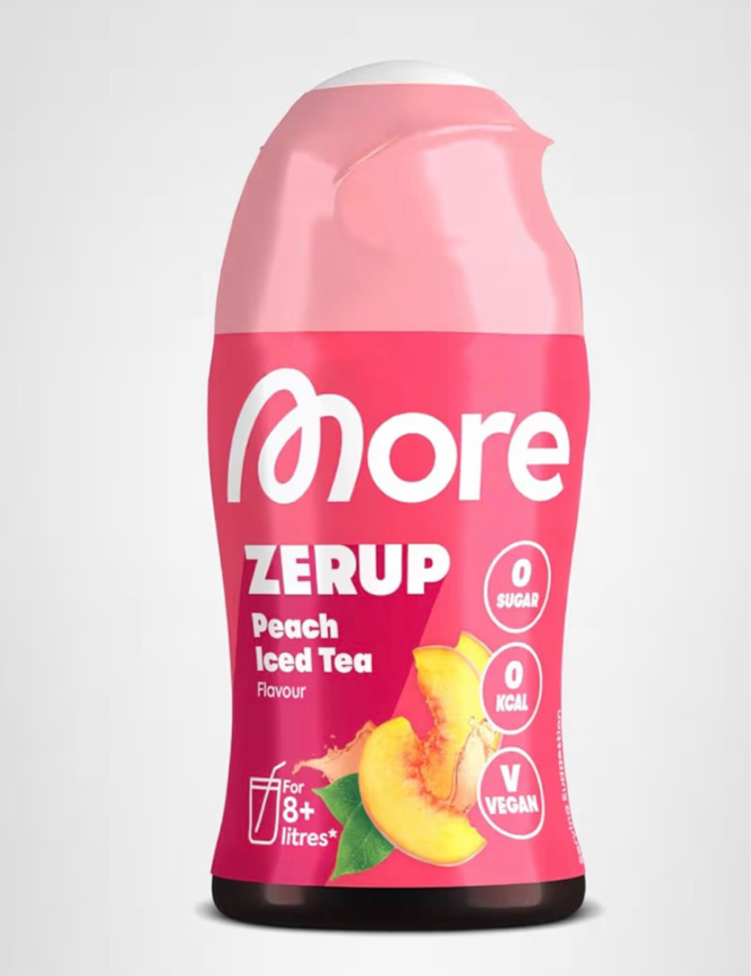 MORE Zerup Peach Iced Tea - made in Germany MORE Zerup Peach Iced Tea made in Germany
