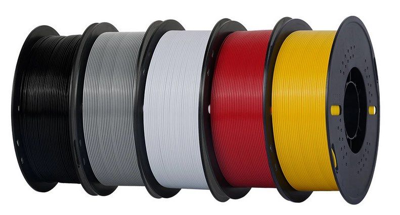⚫🔴 5kg KINGROON PETG 3D Druckerfilament 1,75 mm Mehrfarbig für 35,58€ (statt 65€)