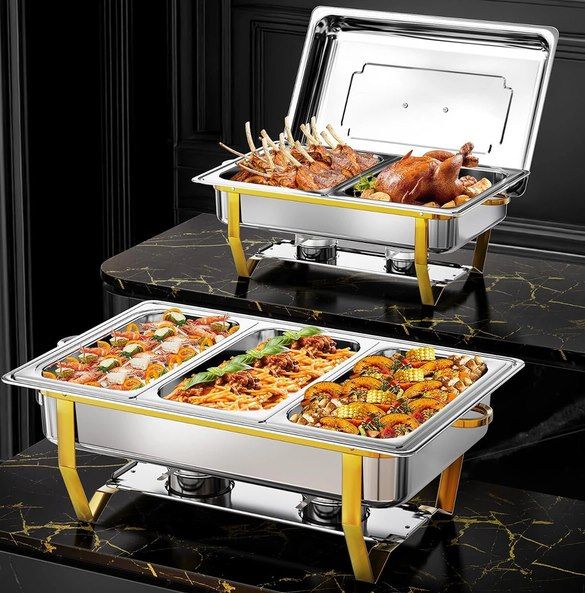 🥘 2x WARMOUNTS Edelstahl Warmhaltebehälter für 27,11€ (statt 45€)