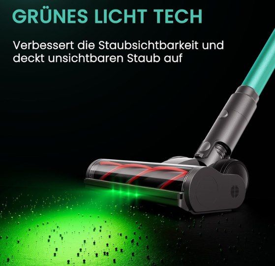 🧹 SmartAI V5 Pro Akku Staubsauger mit 55Kpa & 600W für 93,49€ (statt 150€)