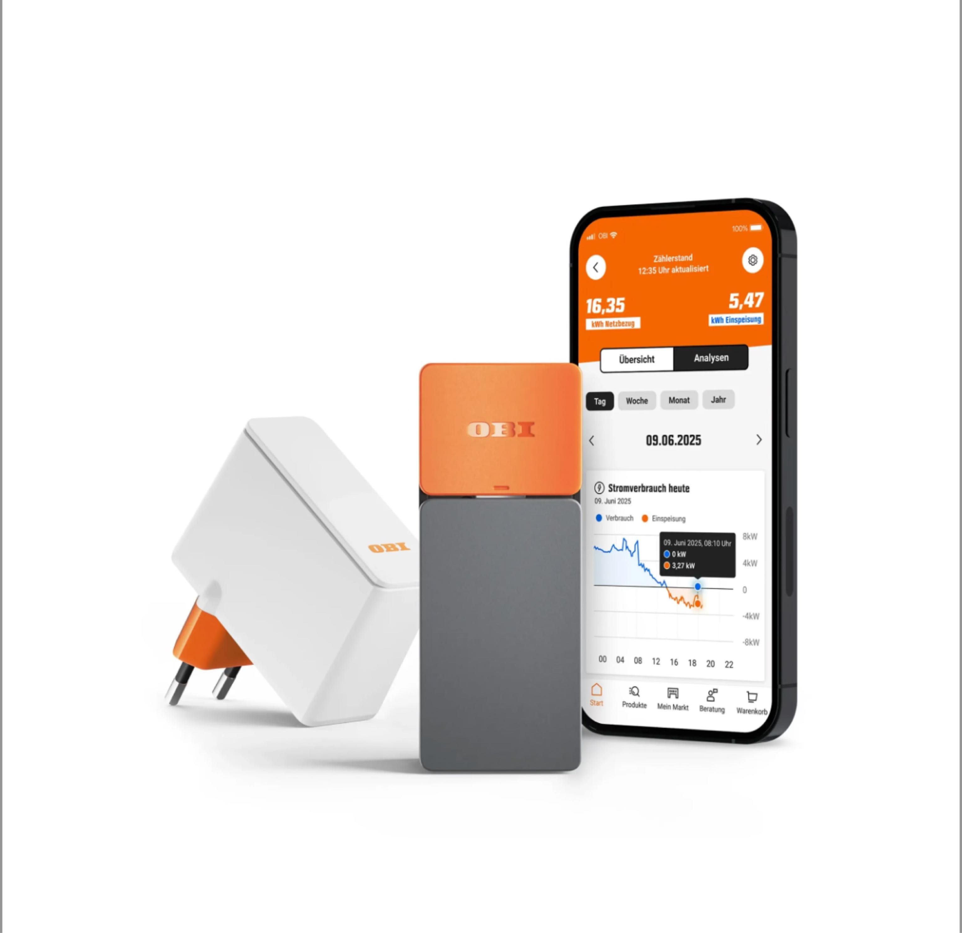 OBI ENERGY TRACKER smarter Stromzähler Ausleser Bei Abholung 14,99€