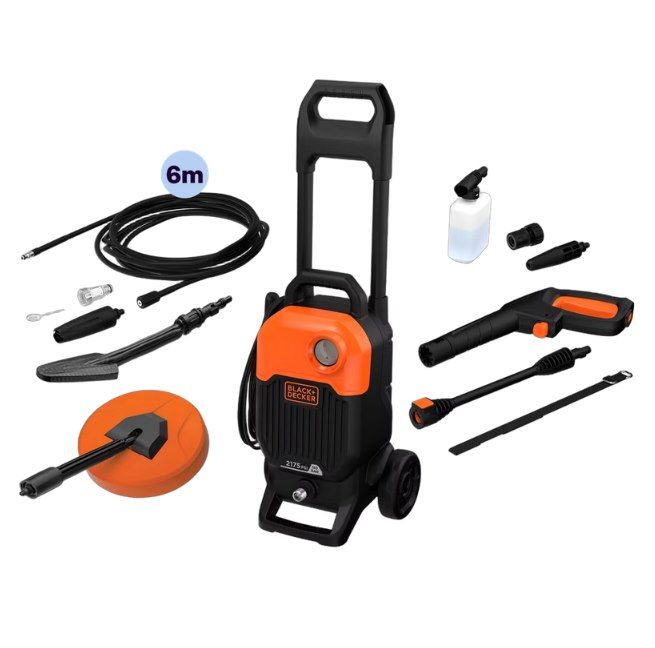 💦 Black & Decker BEPW2000 Hochdruckreiniger-Set für 78,90€ (statt 97€)