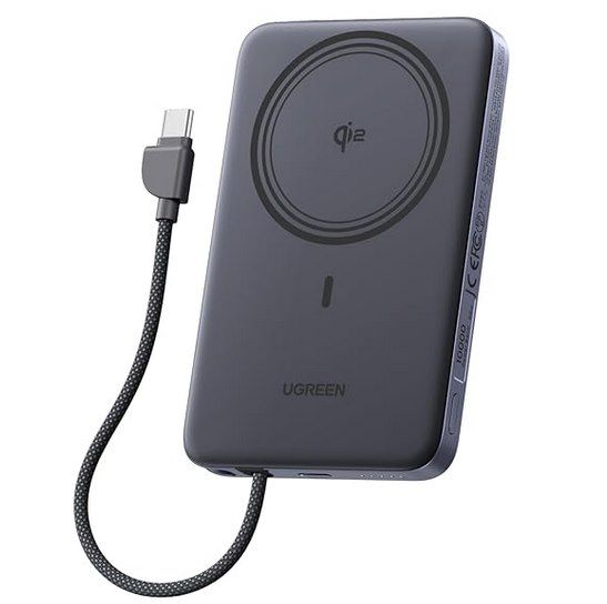 🔋 UGREEN MagFlow Air 10.000mAh Powerbank, PD 30W für 49,99€ (statt 55€)
