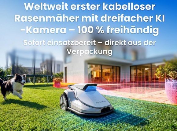 đ± TerraMow V600 MĂ€hroboter ohne Begrenzungskabel + Garage fĂŒr 799⏠(statt 849âŹ) đ± TerraMow V600 MĂ€hroboter ohne Begrenzungskabel + Garage fĂŒr 799⏠(statt 849âŹ)