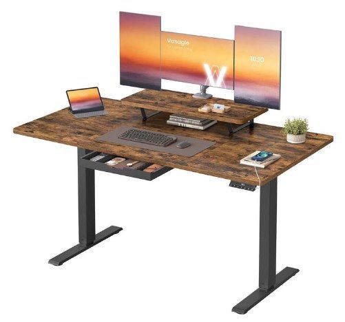 💼 VASAGLE höhenverstellbarer Schreibtisch, 140 x 70 cm für 89,99€ (statt 115€) 💼 VASAGLE höhenverstellbarer Schreibtisch, 140 x 70 cm für 89,99€ (statt 115€)