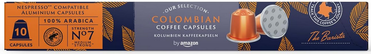 ☕ 10x 10 by Amazon kolumbianischer Kaffee Nespresso mittlere Röstung für 18,47€ (statt 42€) excl. Prime ☕ 10x 10 by Amazon kolumbianischer Kaffee Nespresso mittlere Röstung für 18,47€ (statt 42€) excl. Prime