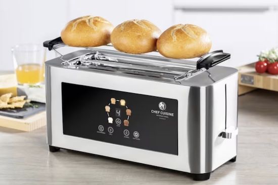 🍞 Chef Cuisine 4575-CC Infrarot-Langschlitz-Toaster für 55,98€ (statt 100€) 🍞 Chef Cuisine 4575 CC Infrarot Langschlitz Toaster für 55,98€ (statt 100€)