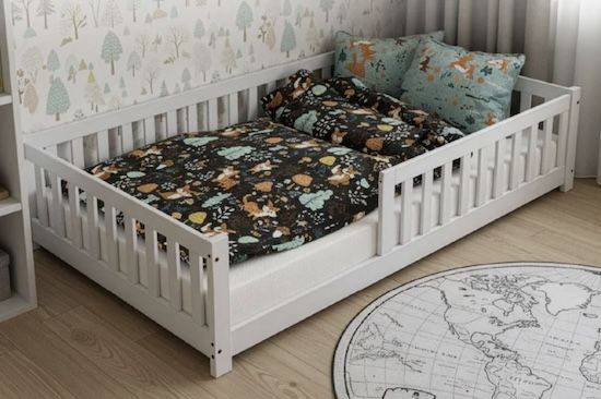 😴 Juskys Kinderbett Naya (120 x 200 cm) ohne Matratze für 103,99€ (statt 153€)