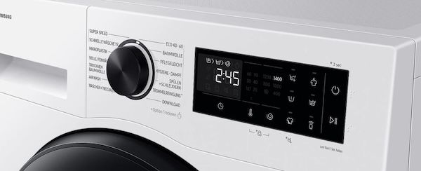 🧺 Samsung WD9BHG5U34BEEG Waschtrockner, 9/6 kg für 499€ (statt 858€) 🧺 Samsung WD9BHG5U34BEEG Waschtrockner, 9/6 kg für 499€ (statt 858€)
