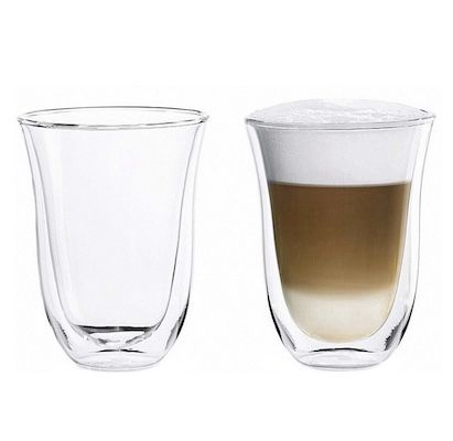 ☕️ 2er Set DeLonghi Latte Macchiato Thermoglas für 9,46€ (statt 17€)