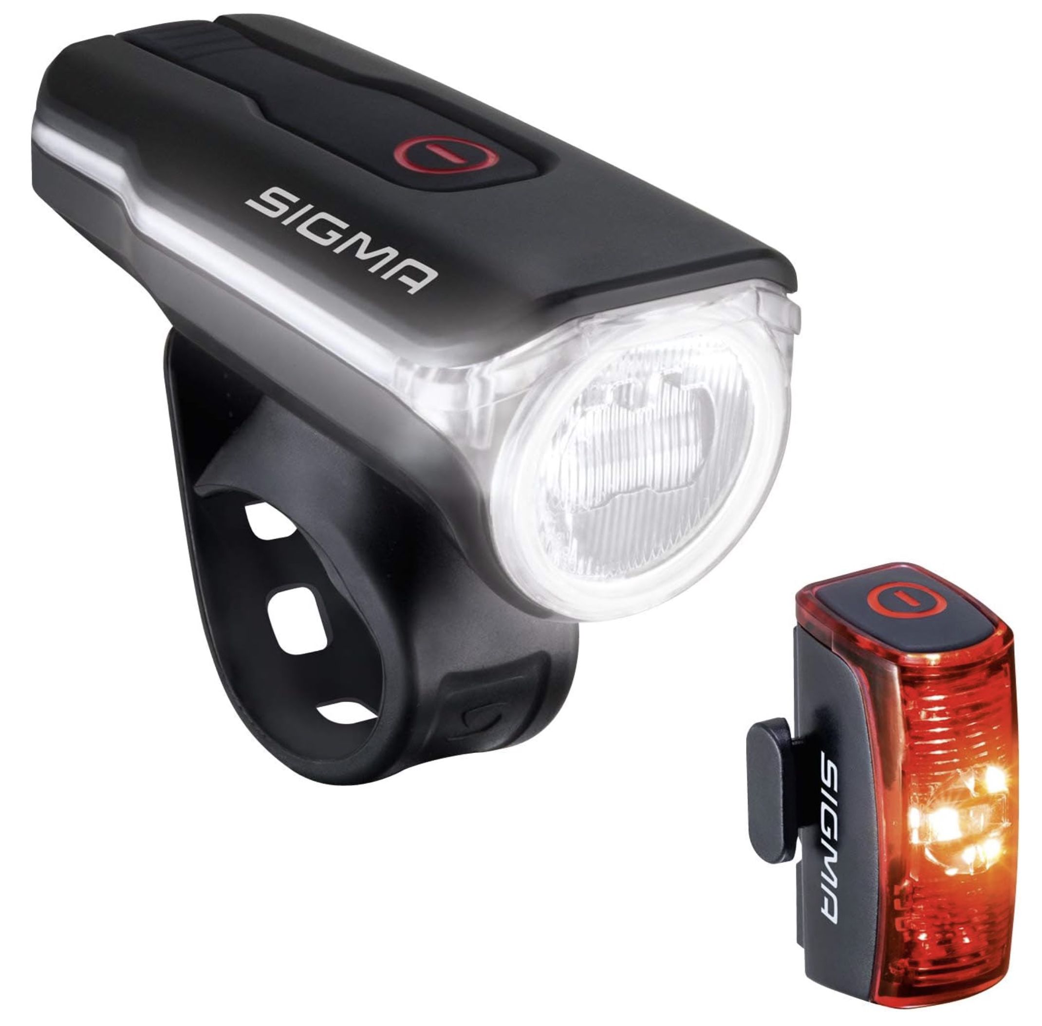 🏮 SIGMA LED Fahrradlicht Set Aura 60 + Infinity für 33,99€ (statt 41€)