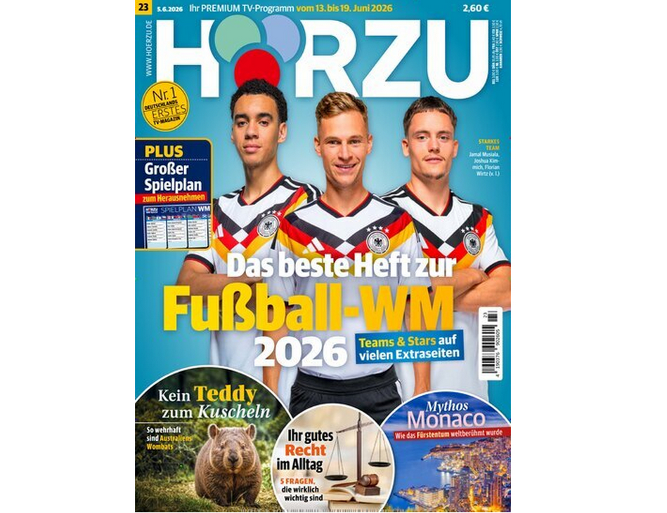 📰 Hörzu Jahresabo 52 Ausgaben direkt nur 49,90€ (statt 151€) – Sofortrabatt